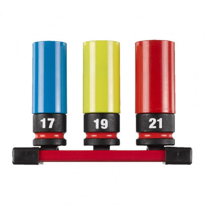 SHOCKWAVE Hex Socket 1/2in. Auto Set-3pc