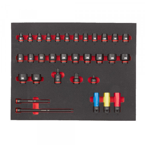 1/2 Skts. STD foam set 1 -32pc