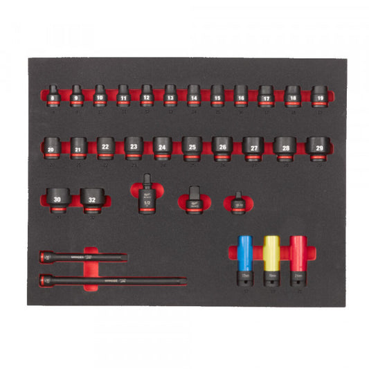 1/2 Skts. STD foam set 1 -32pc