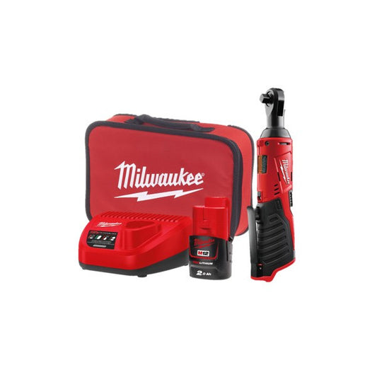 M12 Sub Compact Ratchet Battery & Charger Included