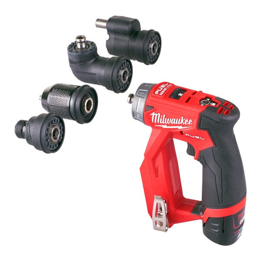 M12 Fuel Installation Drill/Driver With Interchangeable Heads Battery & Charger Included
