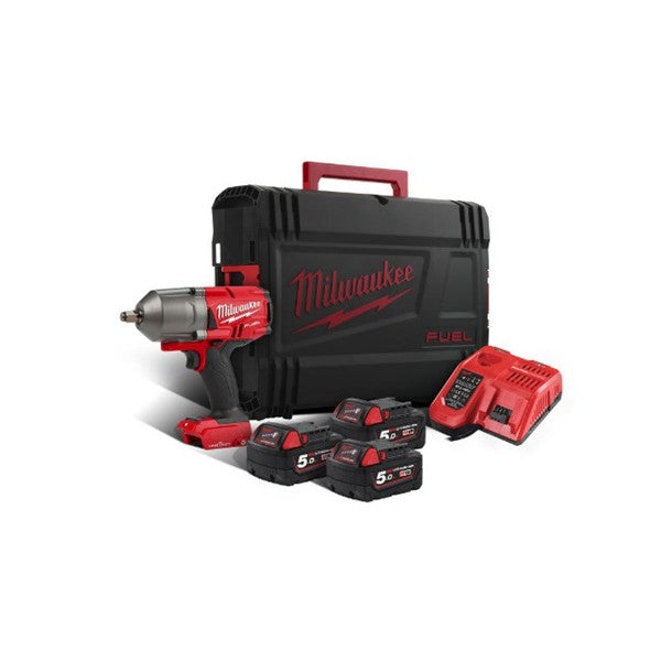 M18 Fuel 1/2in. High Torque Impact Wrench With Friction Ring Battery & Charger Included