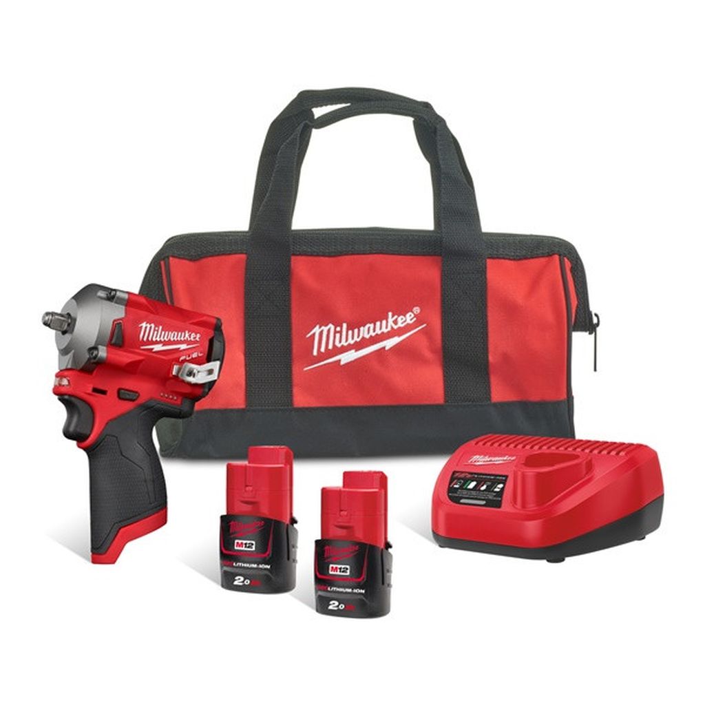 M12 Fuel  Sub Compact 3/8Dr Impact Wrench Battery & Charger Included.
