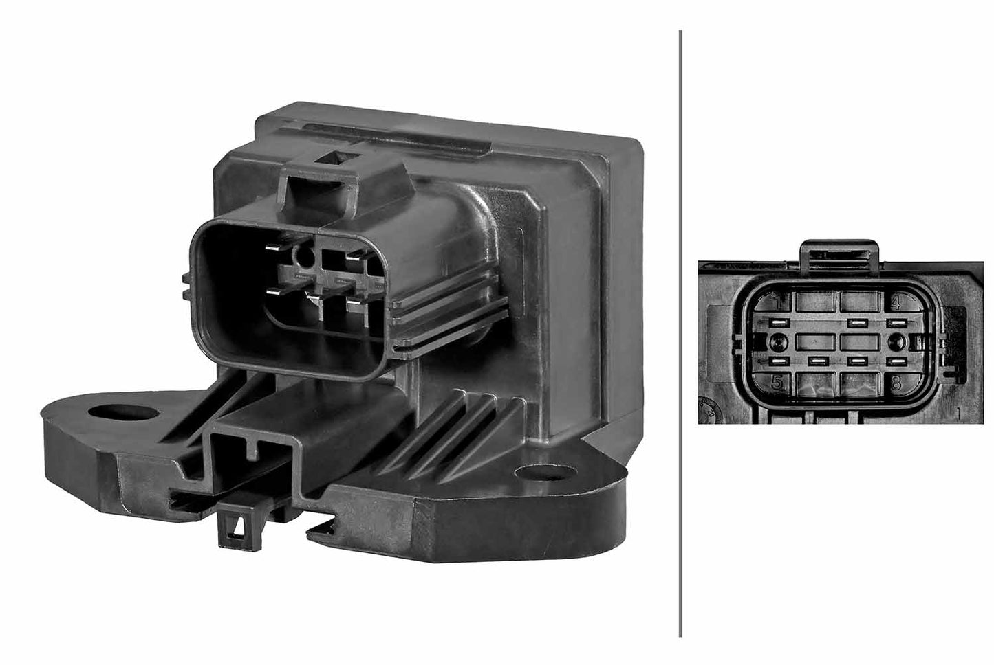 HELLA Control Unit, fuel pump - 7-pin connector 5DE934213-401