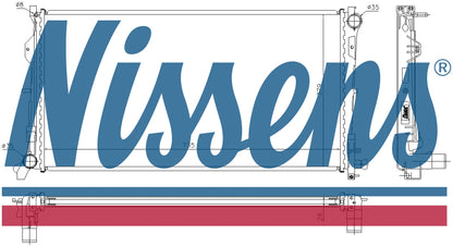 NISSENS Coolant Radiator 61018A