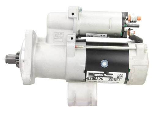 Remy New Starter Motor for New Holland 2.9 kw (without aux. solenoid) 8200826