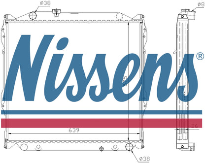 NISSENS Coolant Radiator 64636A