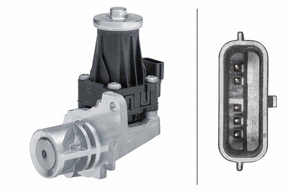HELLA EGR Valve - Electric - 5-pin connector 6NU014864-691
