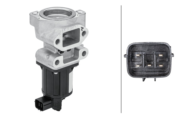 HELLA EGR Valve - Electric - 5-pin connector 6NU014864-701