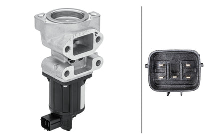 HELLA EGR Valve - Electric - 5-pin connector 6NU014864-701