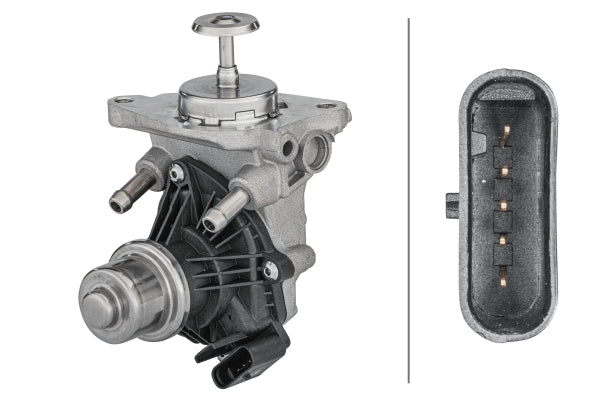 HELLA EGR Valve - Electric - 5-pin connector 6NU014864-751