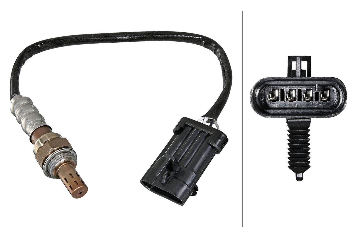 HELLA Oxygen sensor - 4-pin connector 6PA358221-241