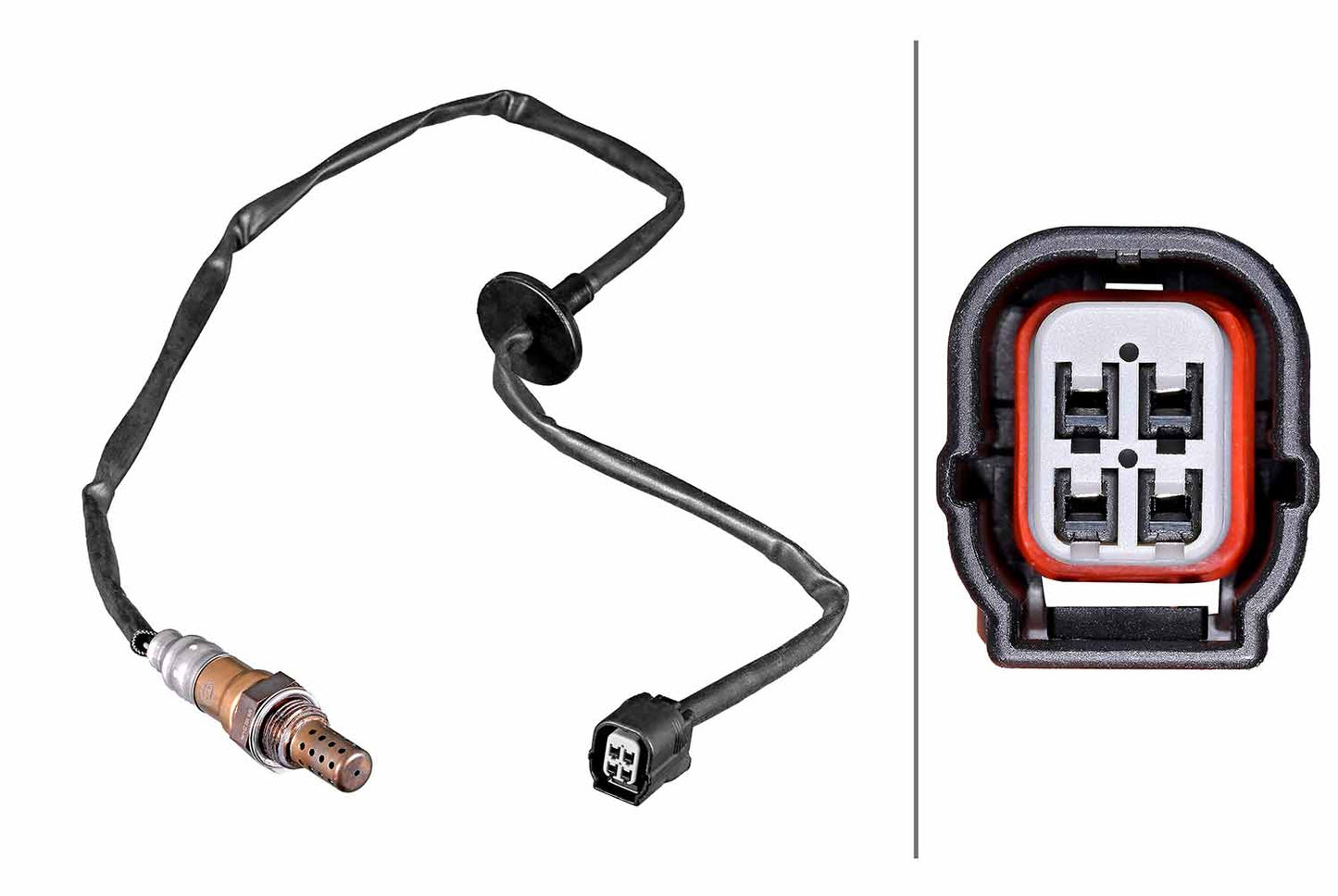 HELLA Oxygen sensor - 4-pin connector 6PA358221-711
