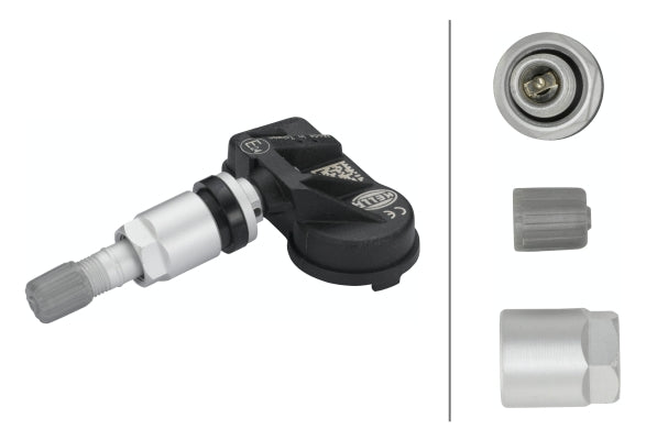 HELLA Wheel Sensor, tyre-pressure monitoring system 6PP358139-471