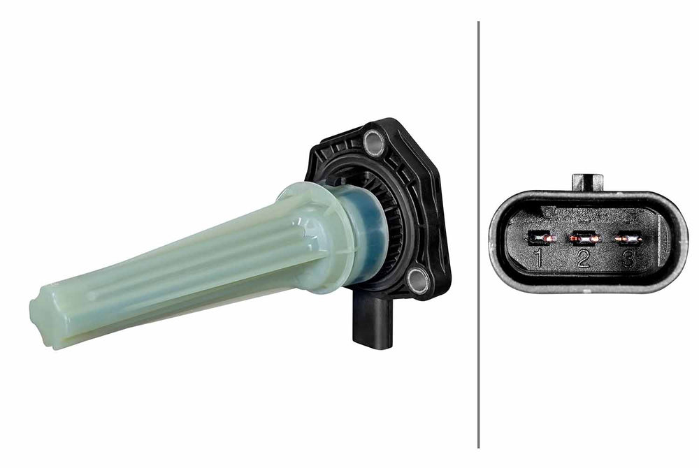 HELLA Sensor, engine oil level - 3-pin connector 6PR013405-211