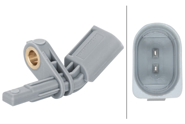 HELLA Sensor, wheel speed - 2-pin connector - Rear Axle 6PU012679-931