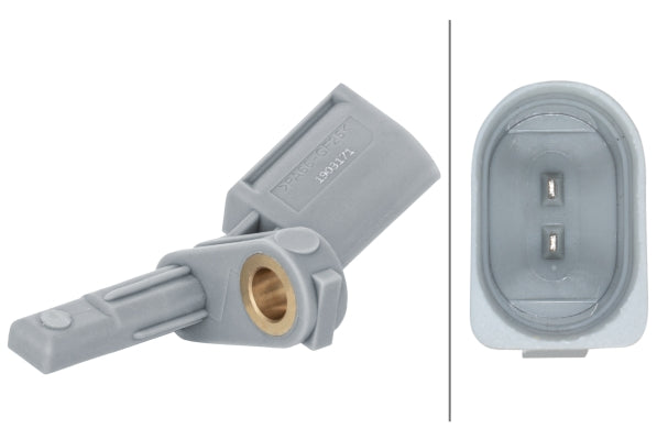 HELLA Sensor, wheel speed - 2-pin connector - Rear Axle 6PU012679-941