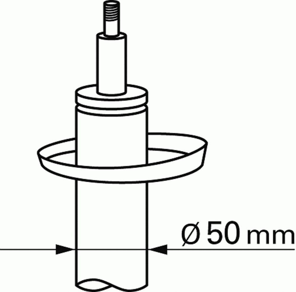SACHS Shock Absorber for Audi/VW 312267