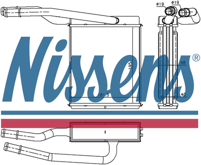 NISSENS Interior Heater Matrix 71746