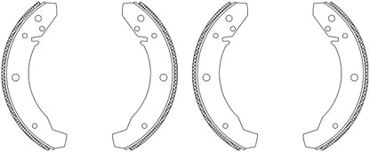 HELLA Brake Shoe Set - Q1201 - for e.g. VOLKSWAGEN 8DB355003-521