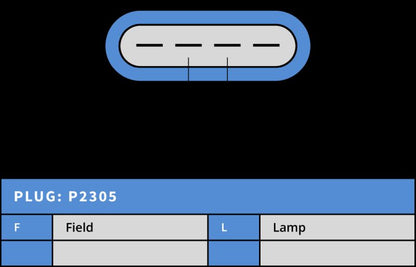 PlusLine Original Alternator for Buick / Pontiac 125A SG12B041+