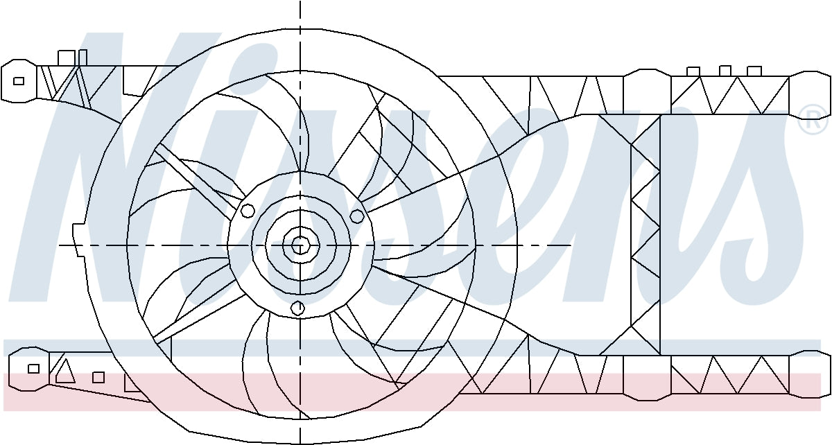 NISSENS Radiator Cooling Fan OE Quality - 85485