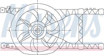 NISSENS Radiator Cooling Fan OE Quality - 85485