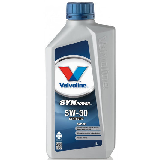 Valvoline SynPower Env C2 5W30 - 1 Litre (872520)