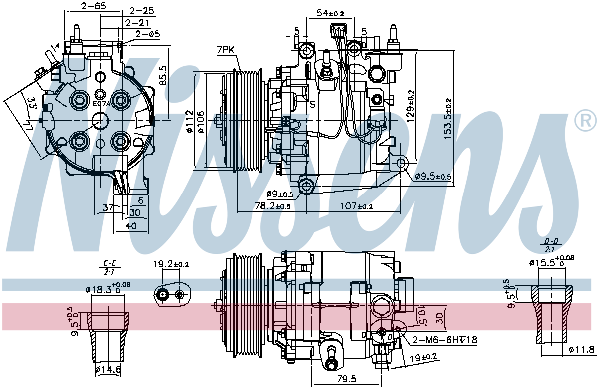 Nissens Aircon Compressor 890167