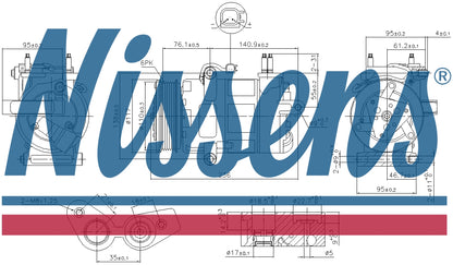 NISSENS Aircon Compressor 890217