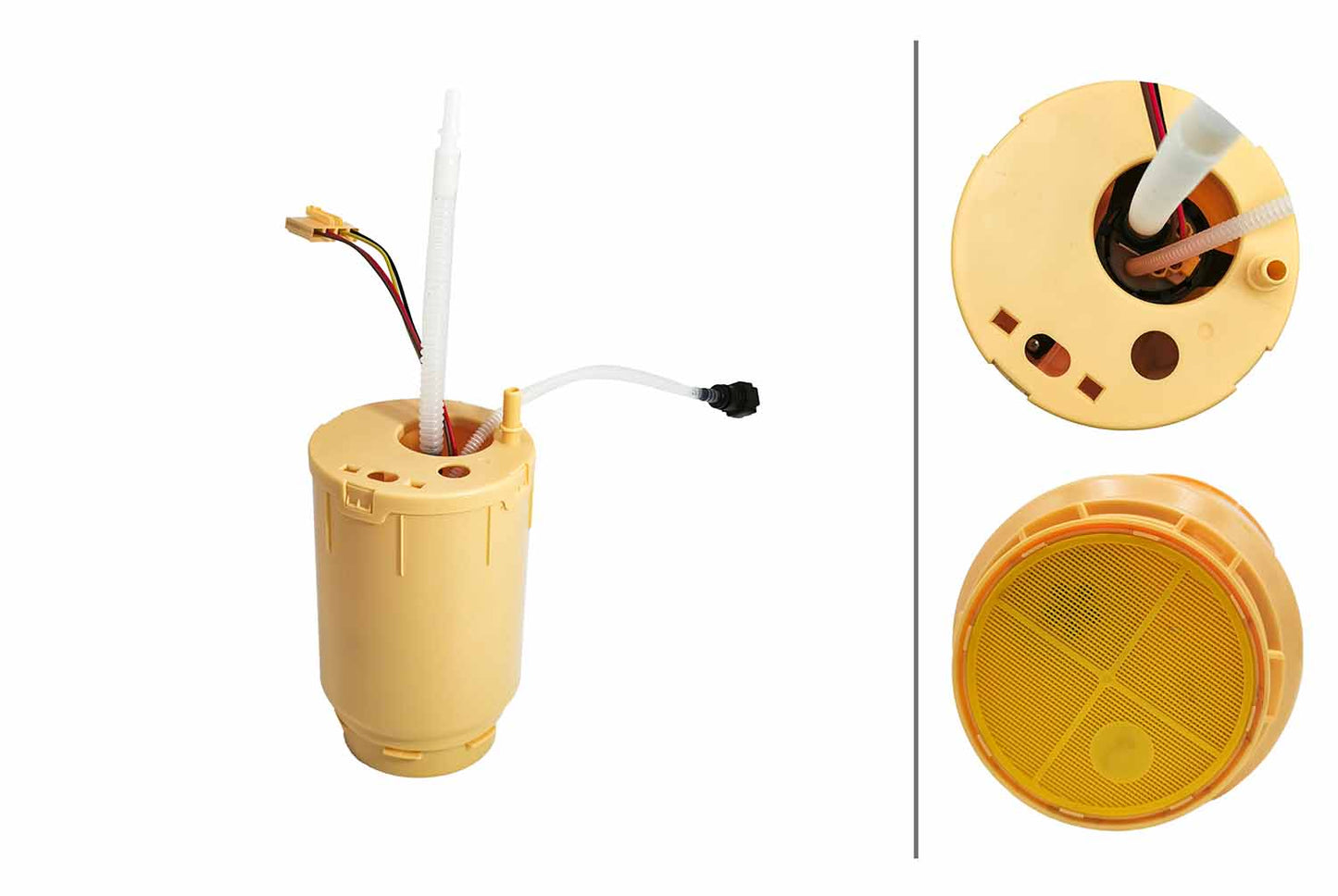 HELLA Swirl Pot, fuel pump - Electric - 4-pin connector 8TF358316-071