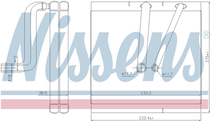 Nissens Aircon Evaporator 92381