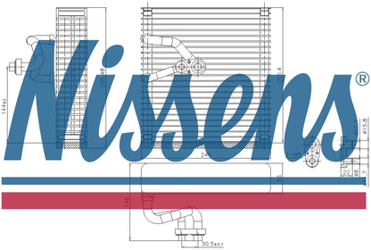 NISSENS Aircon Evaporator 92384