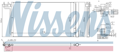 Nissens Aircon Condenser 940765