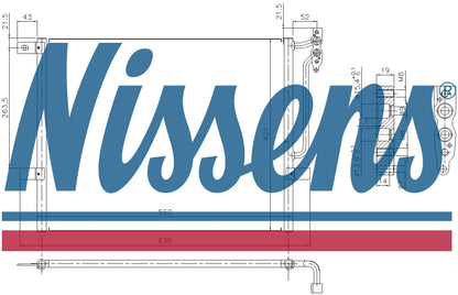 NISSENS Aircon Condenser 94431