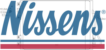 NISSENS Aircon Condenser 94657