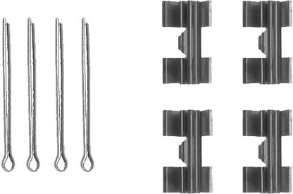 HELLA Accessory Kit, disc brake pad - K0213 - for e.g. FORD / IVECO / LAND ROVER 8DZ355203-451