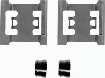 HELLA Accessory Kit, disc brake pad - K0054 - for e.g. FORD 8DZ355202-391