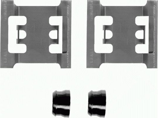 HELLA Accessory Kit, disc brake pad - K0054 - for e.g. FORD 8DZ355202-391