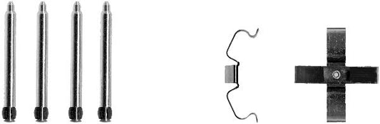 HELLA Accessory Kit, disc brake pad - K0132 - for e.g. CADILLAC / CHEVROLET / HOLDEN / 8DZ355202-891