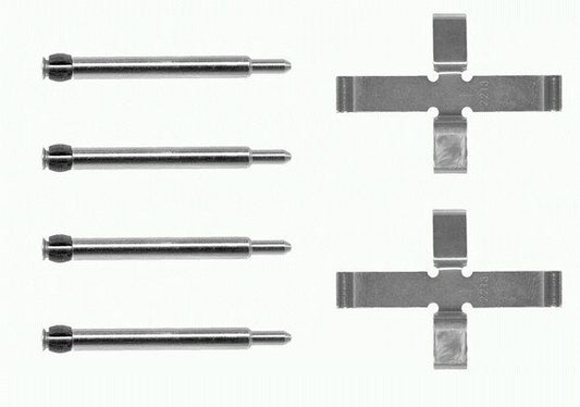 HELLA Accessory Kit, disc brake pad - K0215 - for e.g. VOLVO 8DZ355203-461
