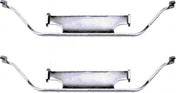 HELLA Accessory Kit, brake caliper - K0057 - for e.g. ALFA ROMEO / ALPINA / BMW / WIES 8DZ355201-181