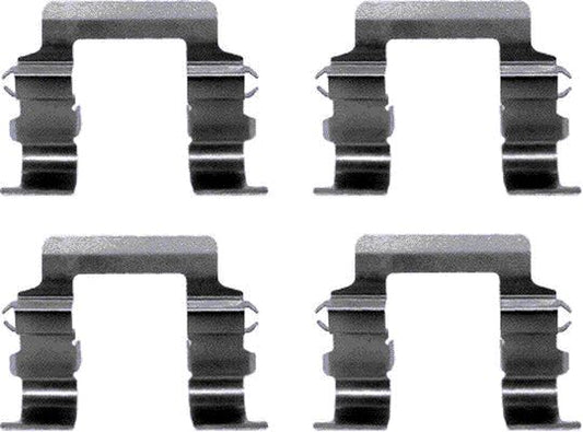 HELLA Accessory Kit, disc brake pad - K0066 - for e.g. HYUNDAI / MITSUBISHI / PROTON 8DZ355202-431