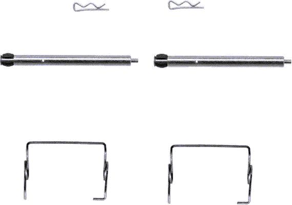 HELLA Accessory Kit, disc brake pad - K0133 - for e.g. RENAULT 8DZ355202-901