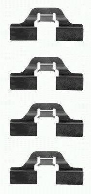 HELLA Accessory Kit, disc brake pad - K0095 - for e.g. ALFA ROMEO / AUDI / CITROEN / F 8DZ355202-621