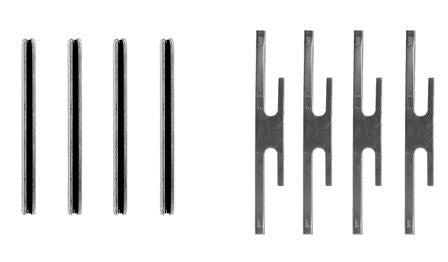 HELLA Accessory Kit, disc brake pad - K0798 8DZ355206-571