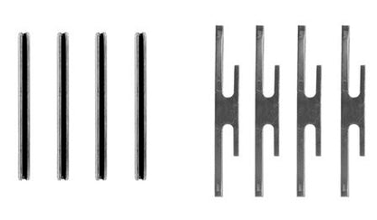 HELLA Accessory Kit, disc brake pad - K0798 8DZ355206-571