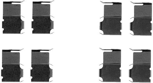 HELLA Accessory Kit, disc brake pad - K0377 - for e.g. FORD / KIA / MAZDA 8DZ355204-811