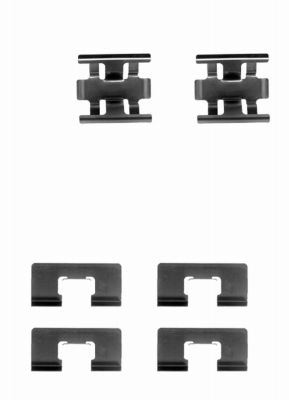 HELLA Accessory Kit, disc brake pad - K0028 - for e.g. HONDA / ROVER 8DZ355202-261