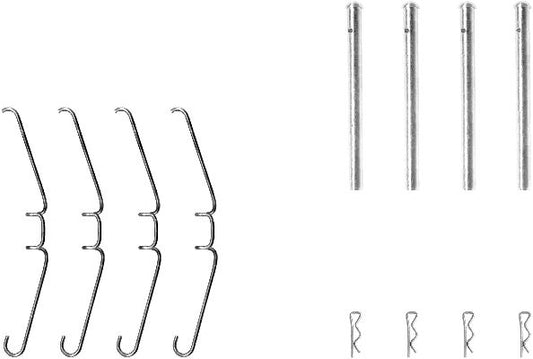 HELLA Accessory Kit, disc brake pad - K0286 - for e.g. DAIMLER / JAGUAR / RENAULT 8DZ355204-011